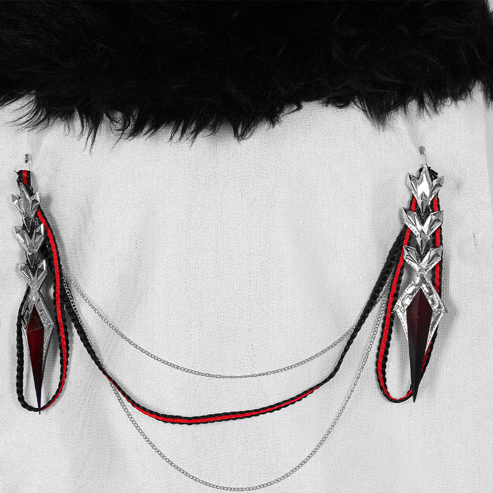 Fantasia Genshin Impact Capa Fatui Pierr Pantalone Tartaglia Traje Arlequim Doutor Sandrone Columbina Capa Regretor - Estrela Cosplay