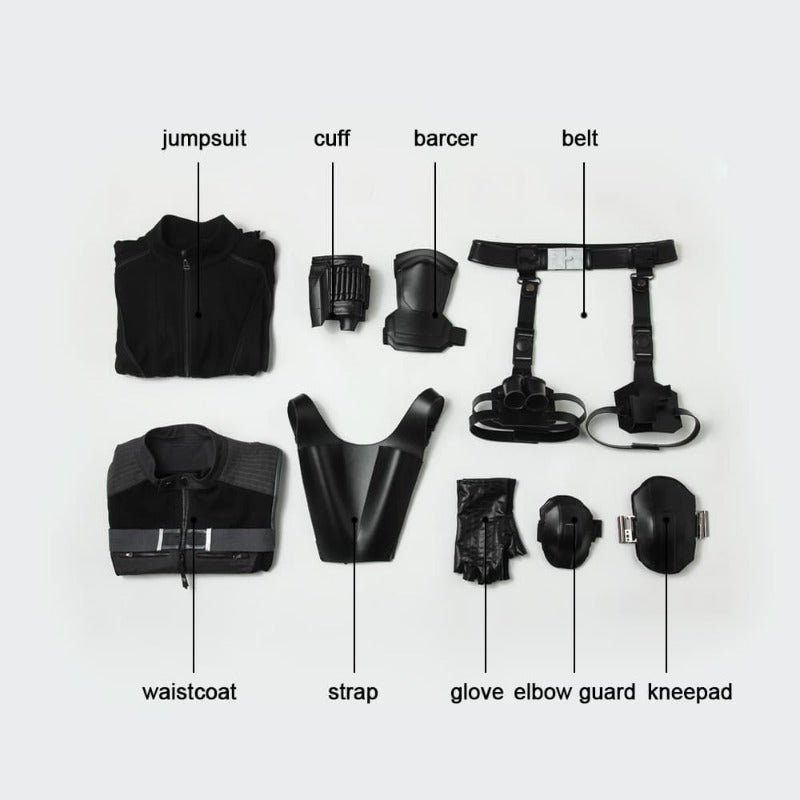 Fantasia de Cosplay Natasha para Mulheres - Traje de Carnaval e Halloween Inspirado no Filme - Estrela Cosplay