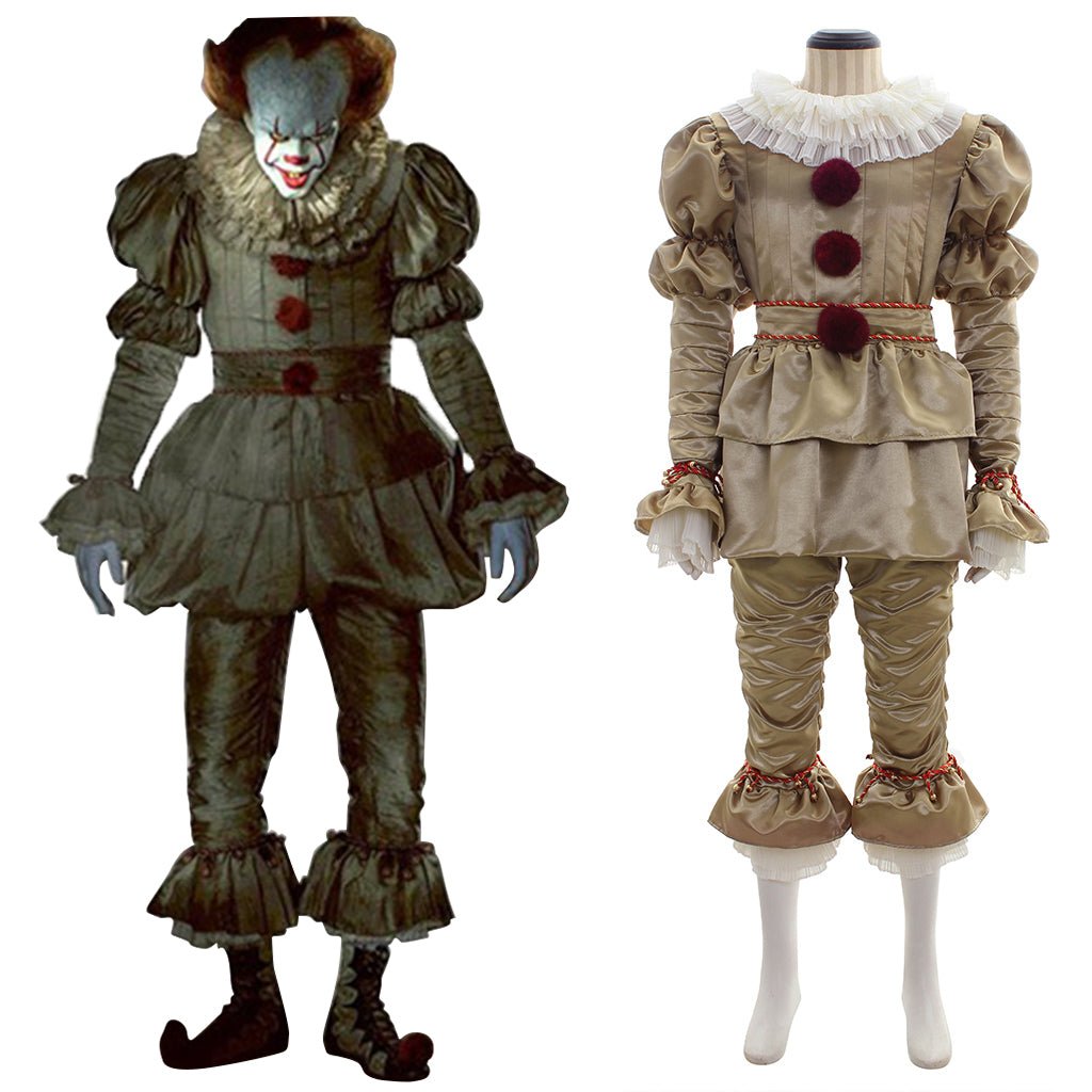 Fantasia de Cosplay Pennywise O Palhaço Dançante - It Capítulo Dois Horror Vestido - Estrela Cosplay