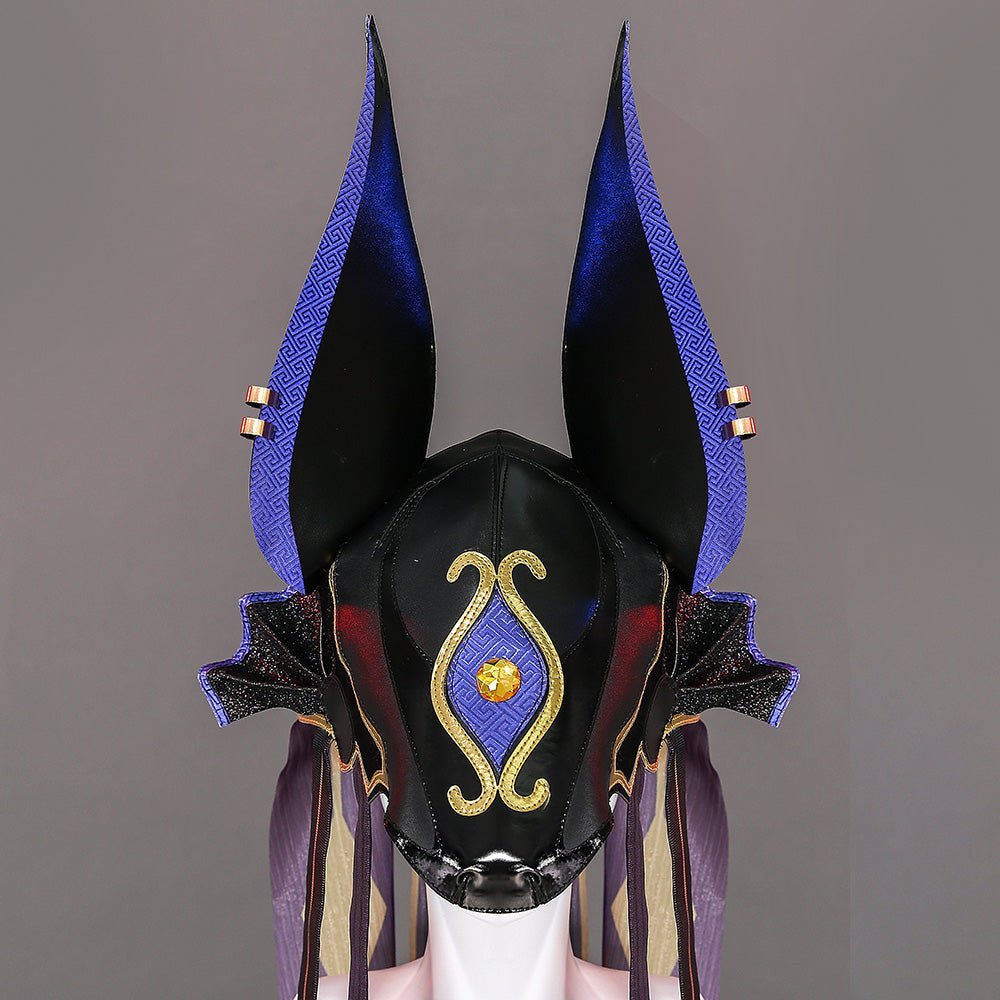 Fantasia Cosplay Cyno de Genshin Impact – Ideal para Entusiastas de Role-Playing - Estrela Cosplay