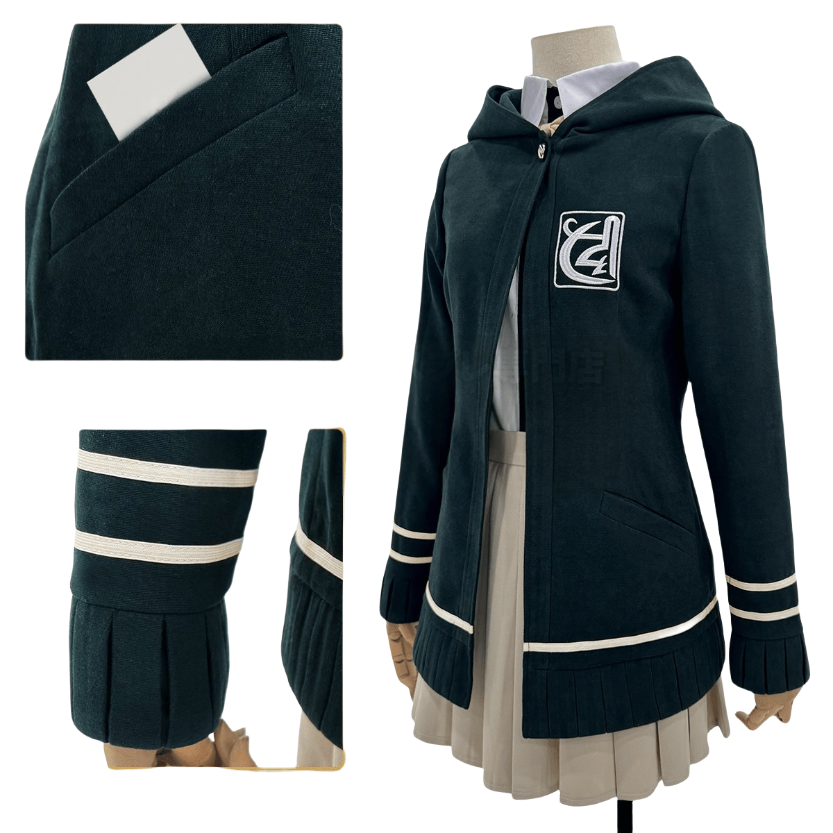 Fantasia de Cosplay Nanami Chiaki de Danganronpa 2 - Qualidade Premium - Estrela Cosplay