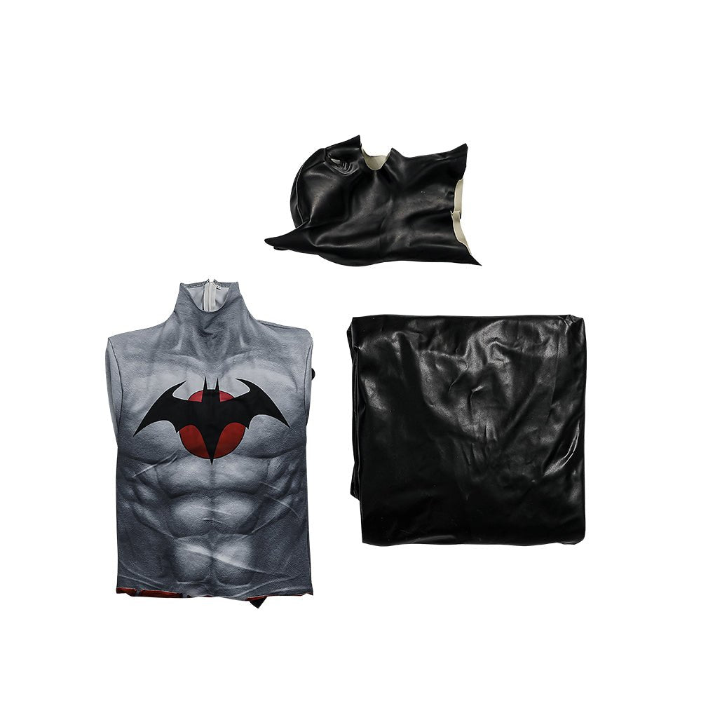Traje de Batman Thomas Wayne Cavaleiro da Vingança Flashpoint para Cosplay e Halloween - Estrela Cosplay