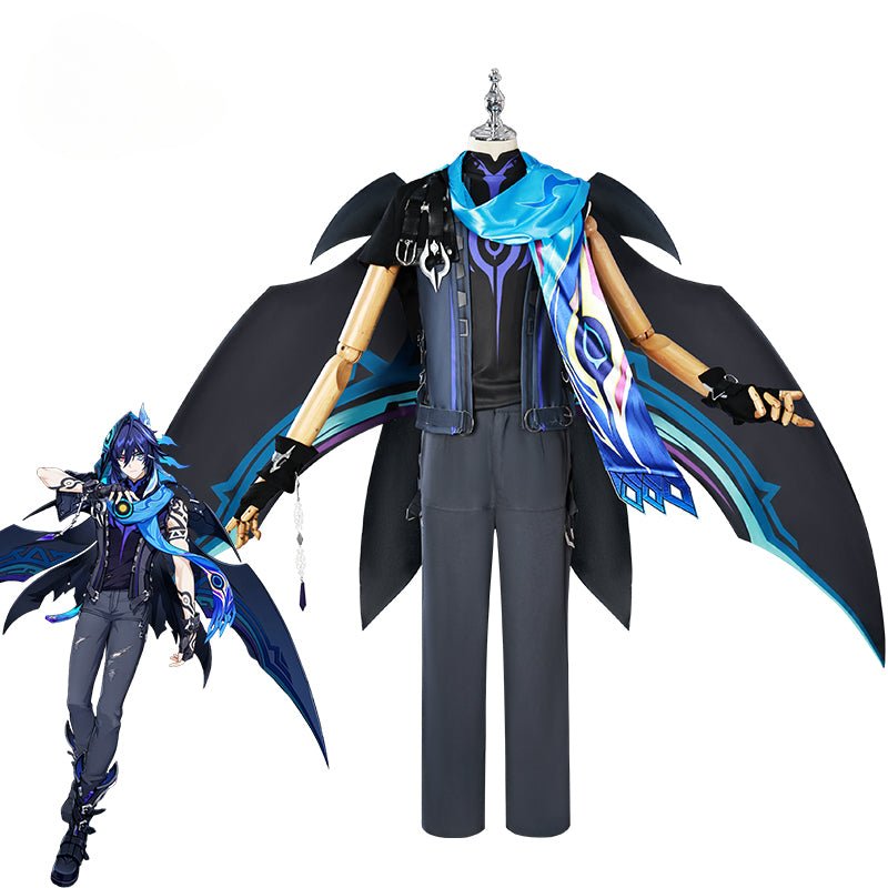 Fantasia Ororon Nightshade Natlan de Genshin Impact para Homens - Traje de Cosplay - Estrela Cosplay