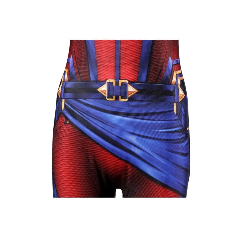 Traje de Cosplay da Capitã Marvel Carol Danvers Impressão HD - Inspirado em Avengers Endgame - Estrela Cosplay