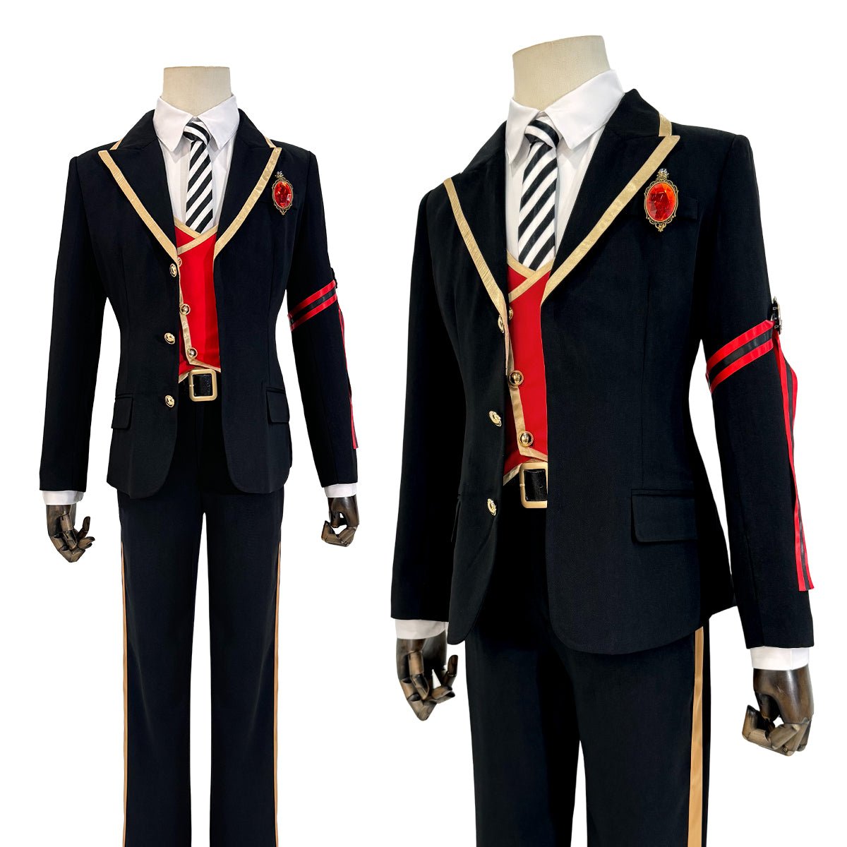 Fantasia de Cosplay Riddle Rosehearts Twisted Wonderland - Qualidade Premium - Estrela Cosplay