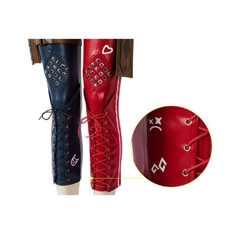 Traje de Cosplay Harley Quinn Esquadrão Suicida: Mate a Liga da Justiça Fantasia de Halloween - Estrela Cosplay