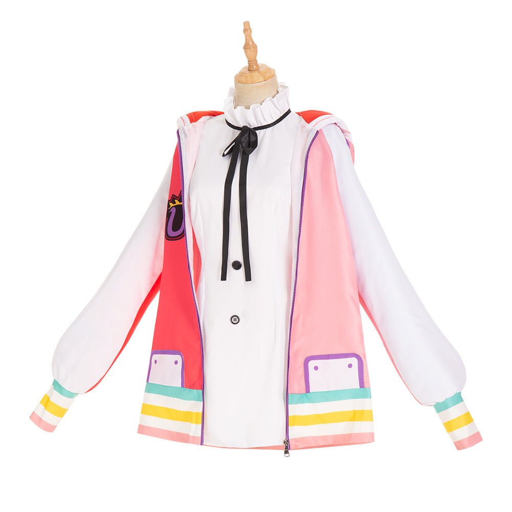 Fantasia de Cosplay Uta Wuta - Versão Palco Vermelha | Traje da Canção do Mundo de One Piece - Estrela Cosplay