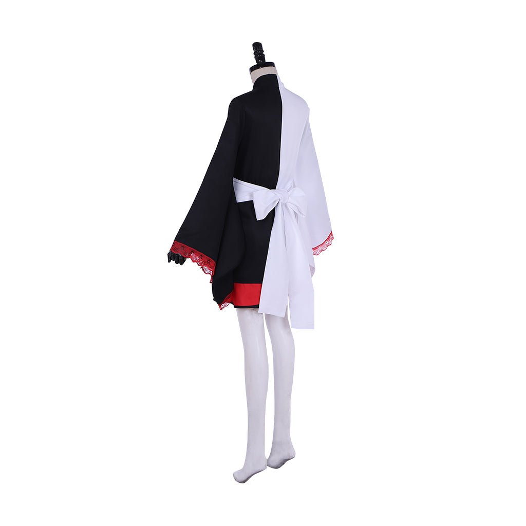 Fantasia de Cosplay Danganronpa Monokuma – Avental Kimono Vestido Feminino para Eventos - Estrela Cosplay