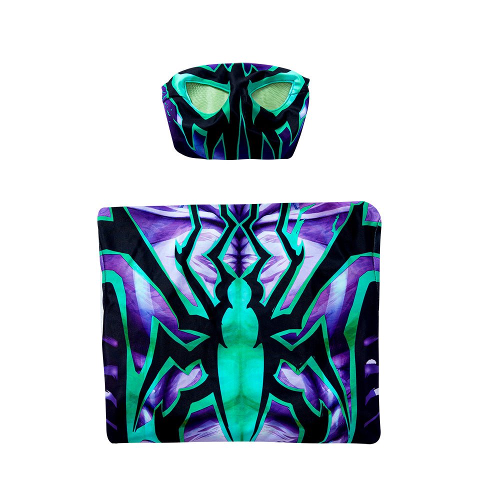 Fantasia de Scarlet Spider-Man Chasm Ben Reilly para Halloween e Roleplay - Estrela Cosplay