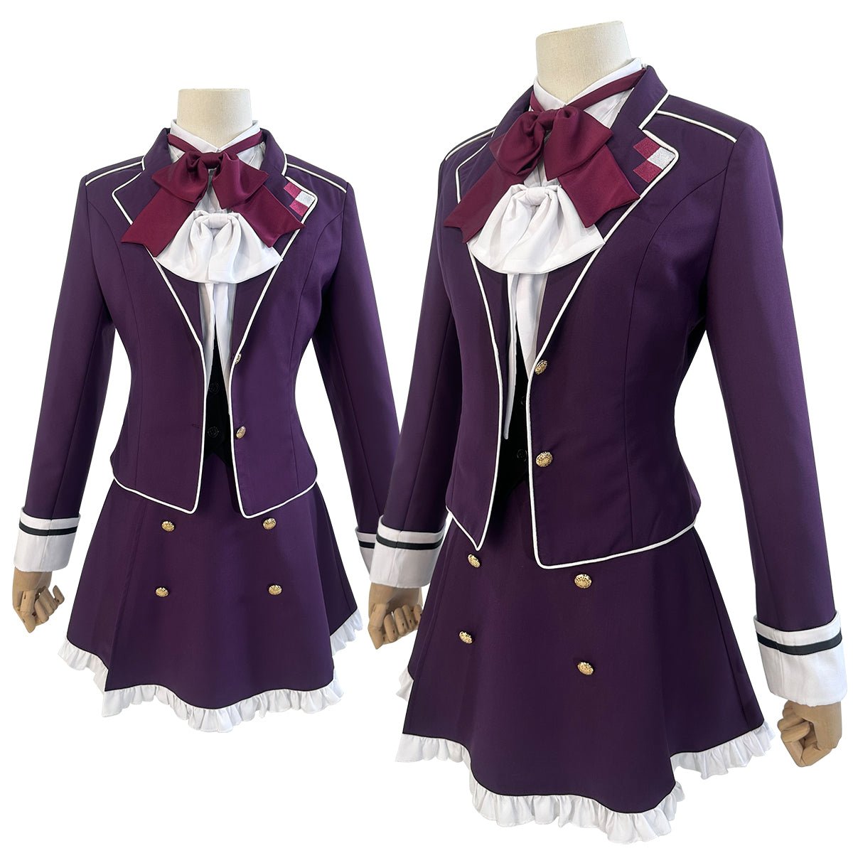 Fantasia de Yui Komori de Diabolik Lovers - Traje de Anime de Alta Qualidade - Estrela Cosplay