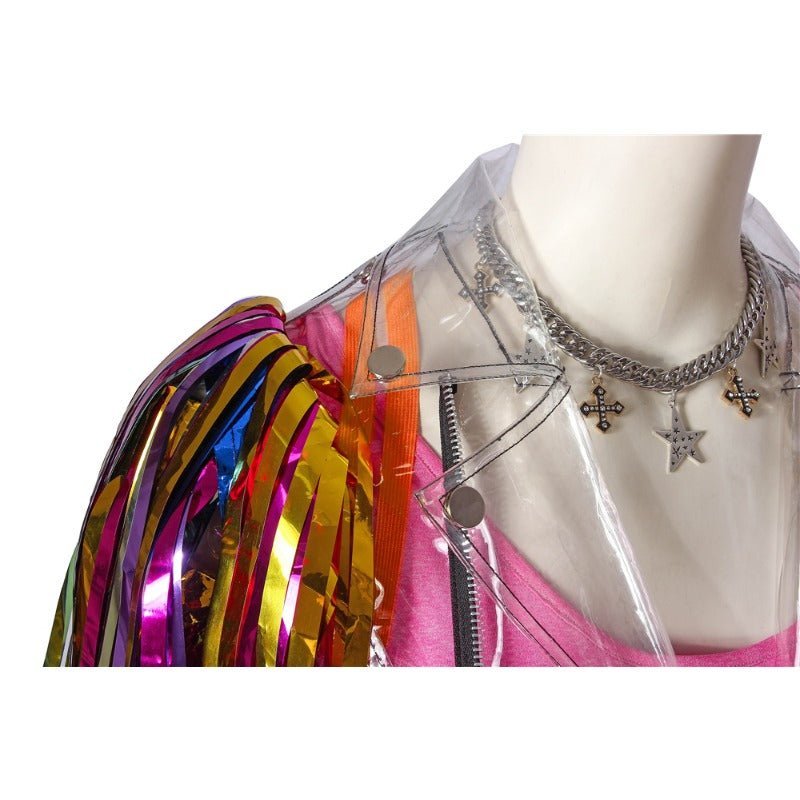 Fantasia de Harley Quinn Arco-Íris Cosplay - Traje de Personagem DC de Alto Nível para Halloween - Estrela Cosplay