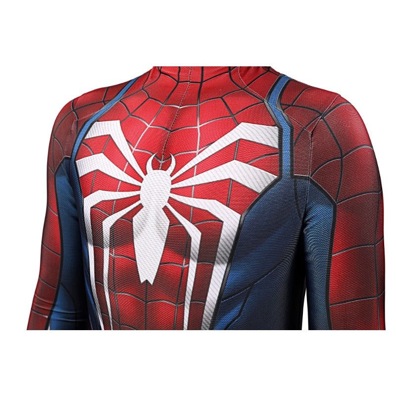 Traje de Cosplay Spider-Man Game Peter Parker para Crianças - Macacão Halloween - Estrela Cosplay