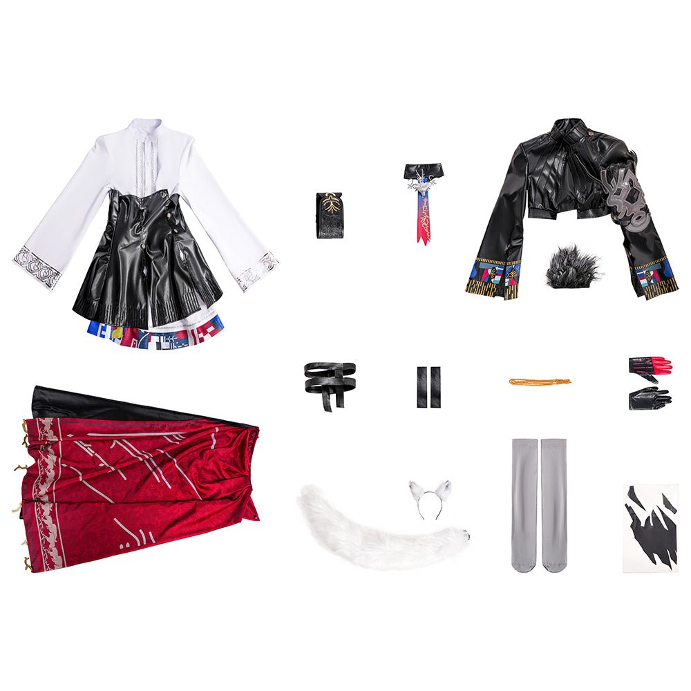 Traje de Cosplay de Lappland The Decadenza de Arknights - Roupa Inspirada no Jogo para Roleplay - Estrela Cosplay