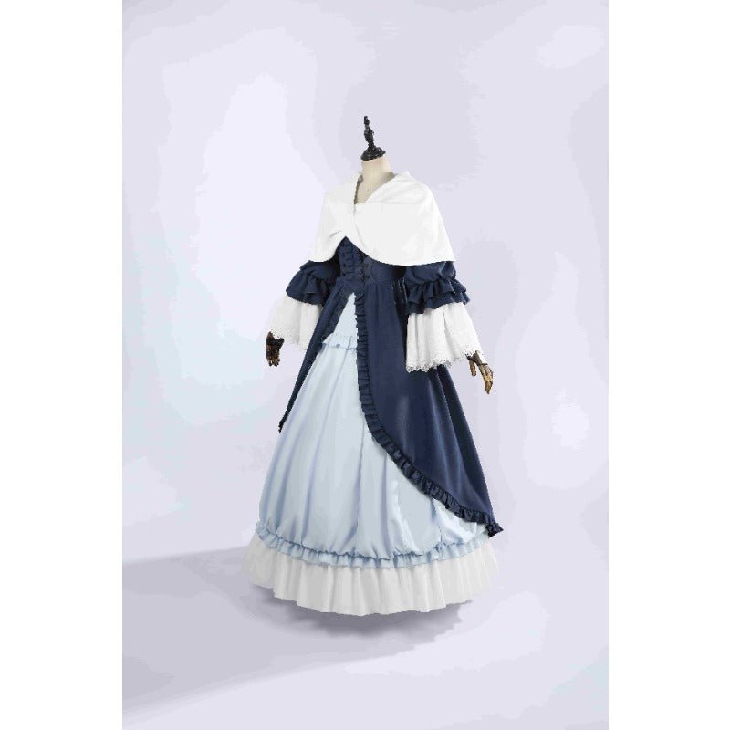 Vestido Vitoriano Fantasia Cosplay para Mulheres - Elegante Traje Histórico para Role Play - Estrela Cosplay