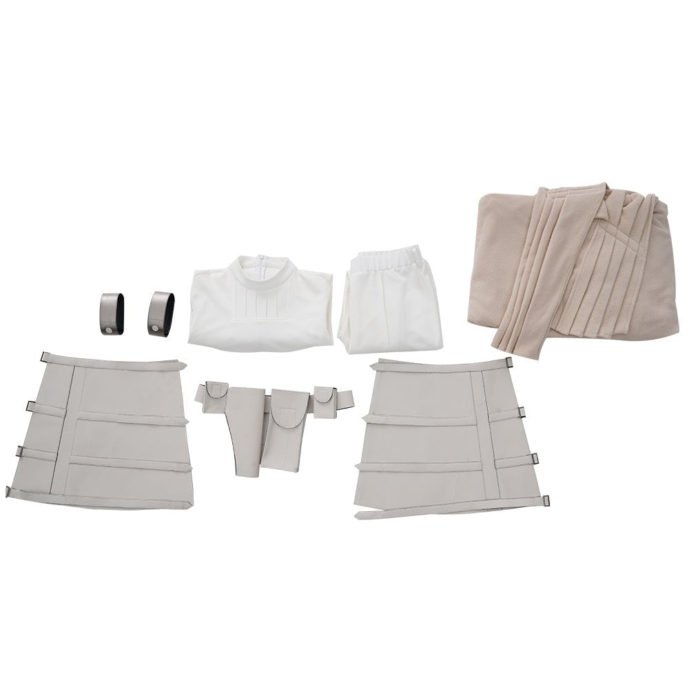 Fantasia Completa de Padmé Amidala de Star Wars Legion para Cosplay, Halloween e Convenções - Estrela Cosplay