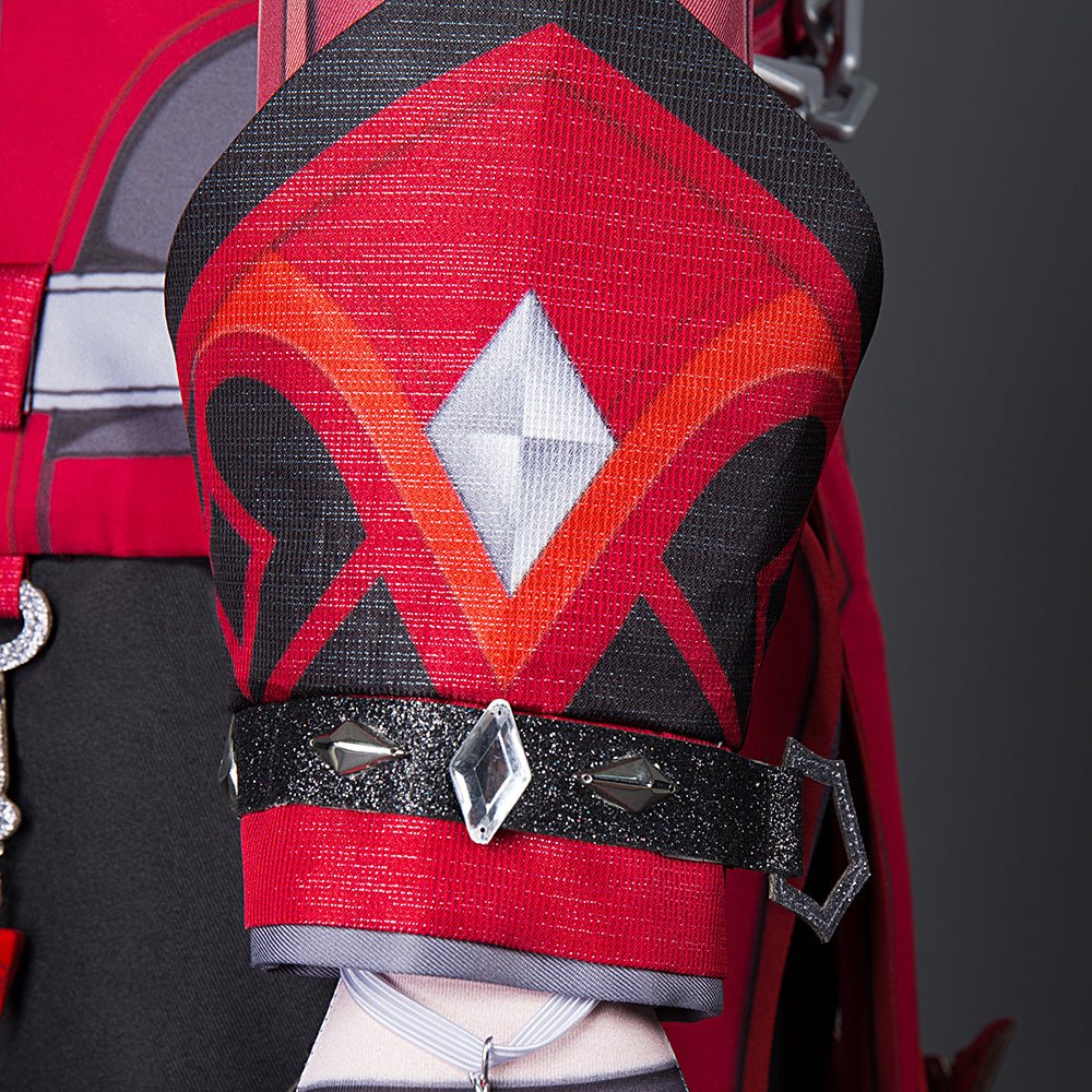 Mergulhe na Noite com o Traje de Cosplay Diluc Crepúsculo Carmesim - Genshin Impact - Estrela Cosplay