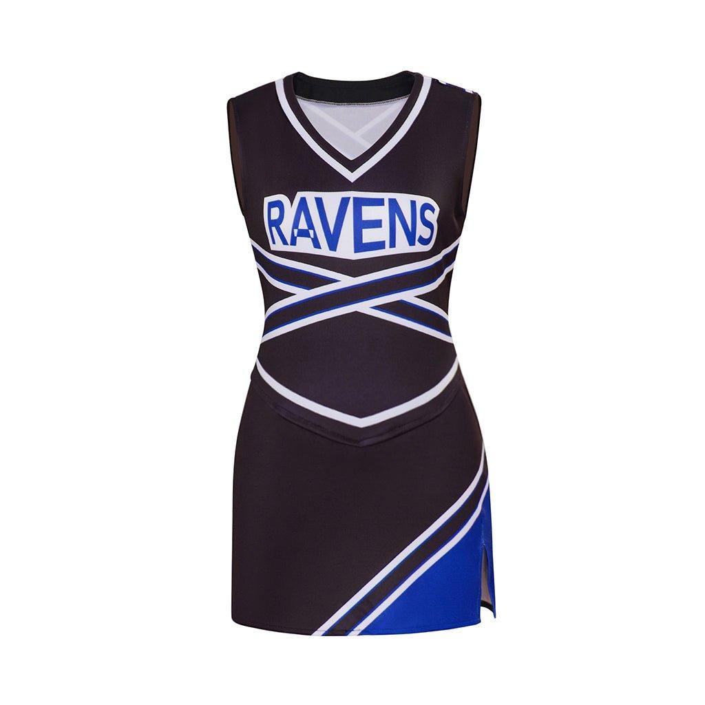 Uniforme de Torcida One Tree Hill Feminino | Camiseta e Saia Fantasia Halloween - Estrela Cosplay