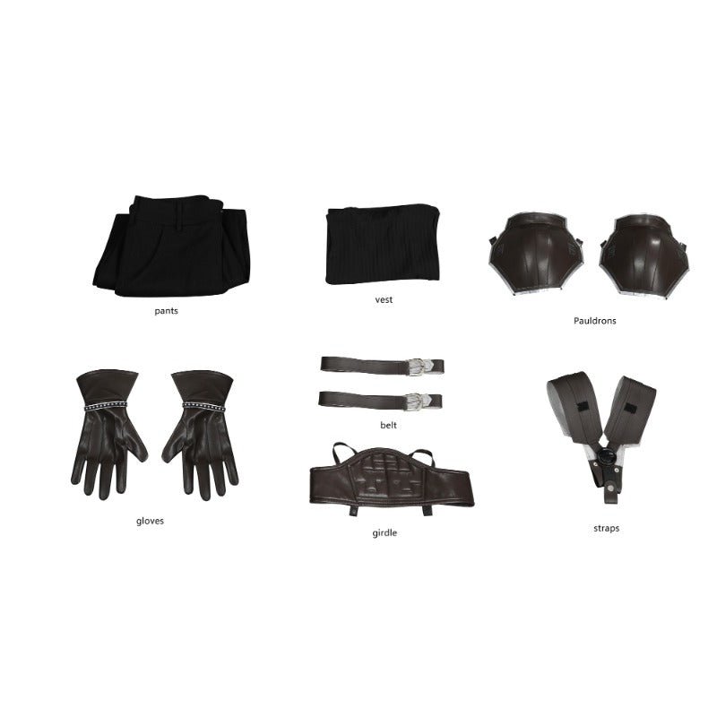 Fantasia de Zack Fair - Final Fantasy VII Rebirth para Halloween e Festas - Estrela Cosplay