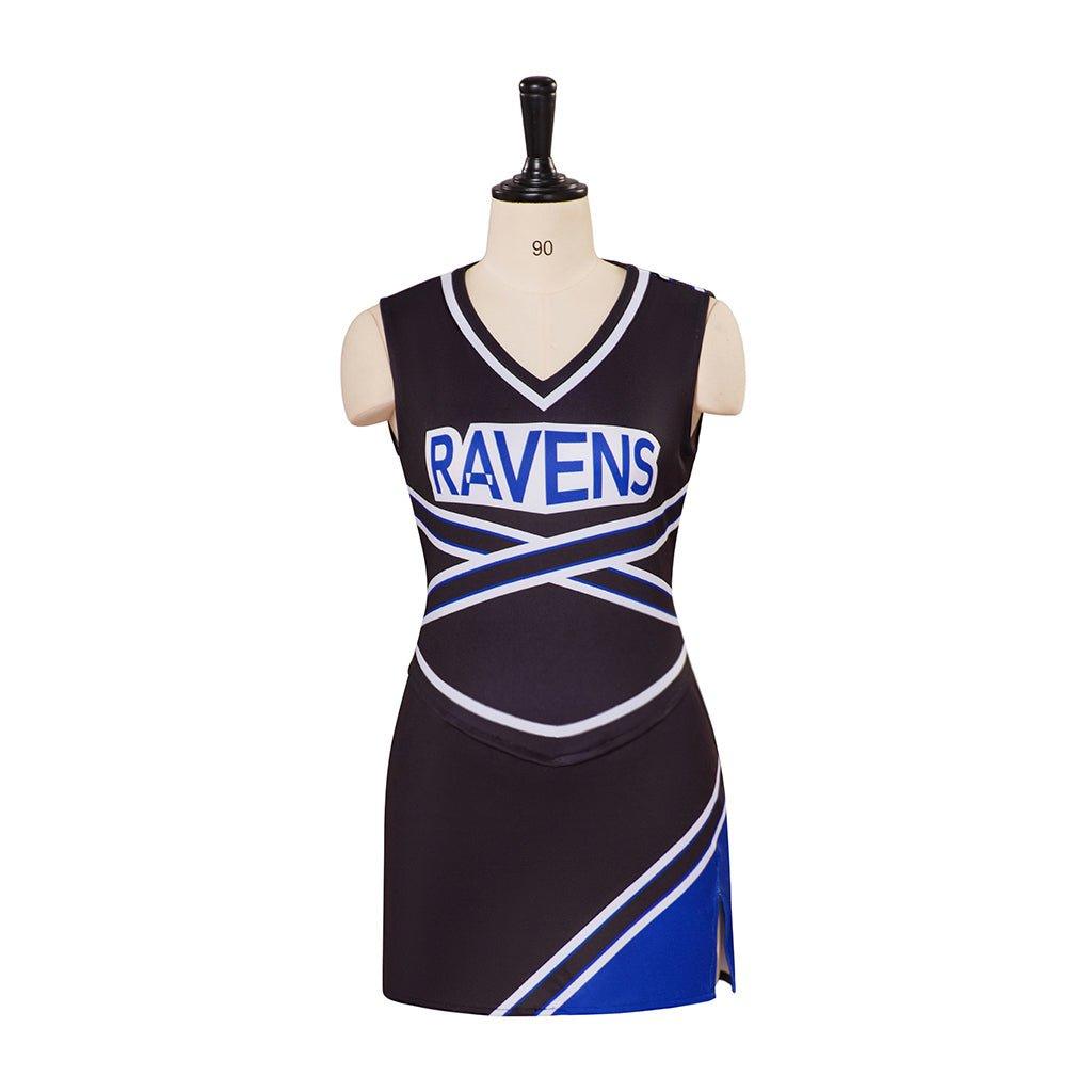 Uniforme de Torcida One Tree Hill Feminino | Camiseta e Saia Fantasia Halloween - Estrela Cosplay