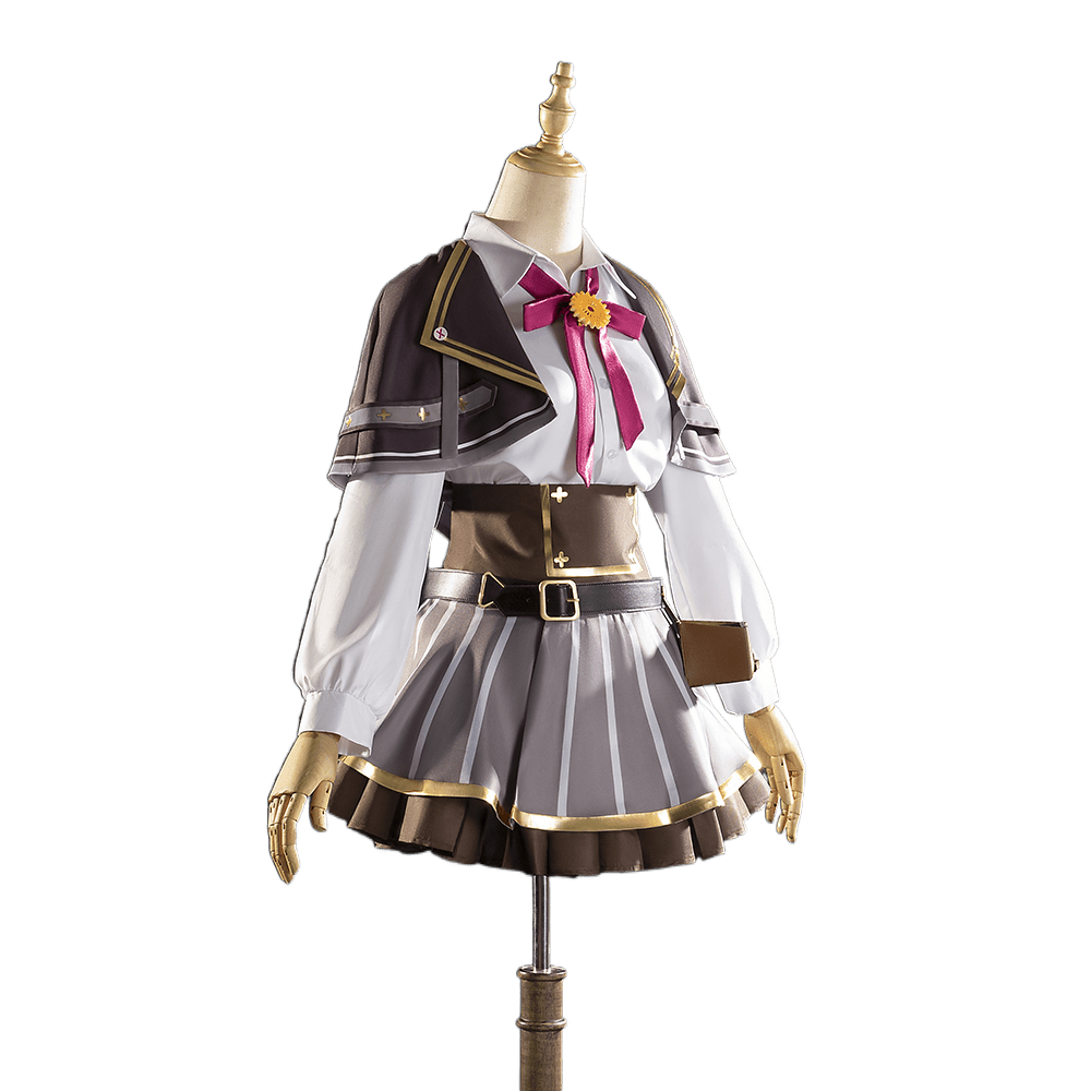 Fantasia de Cosplay Ace Taffy de VTuber - Roupa Inspirada em Anime para Halloween - Estrela Cosplay