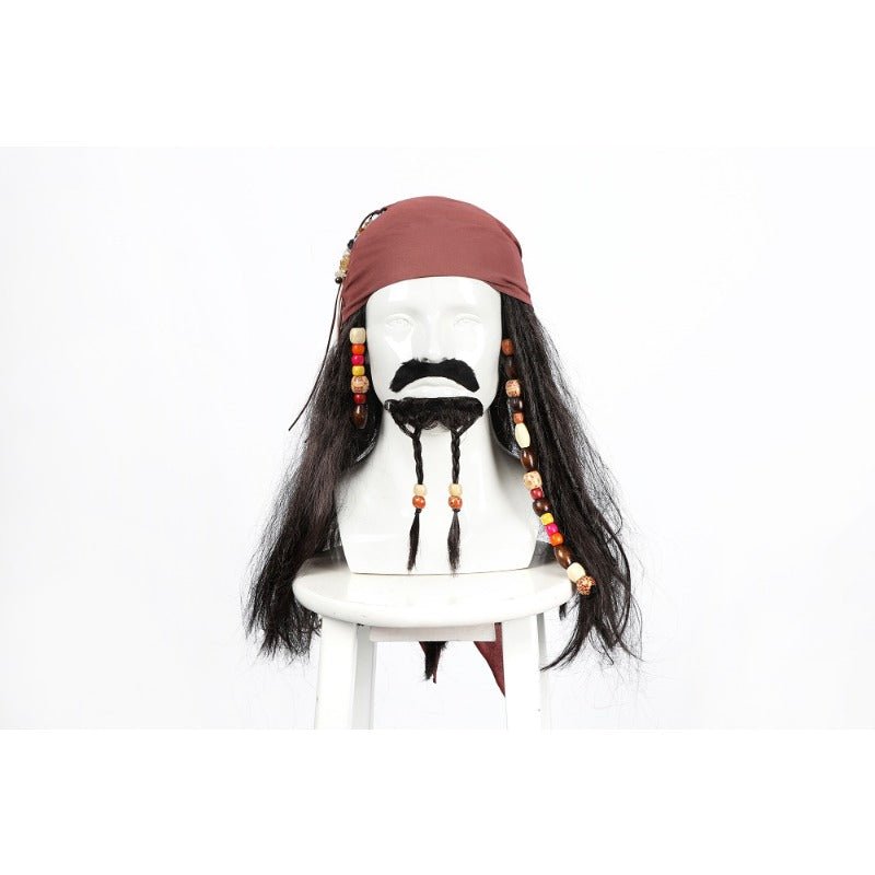 Fantasia de Captain Jack Sparrow Cosplay - Conjunto Pirata de Alta Qualidade para Adultos no Halloween - Estrela Cosplay