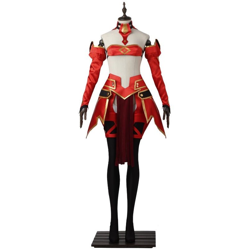 Traje de Cosplay Saber Mordred de Fate/Apocrypha - Uniforme Personalizado - Estrela Cosplay