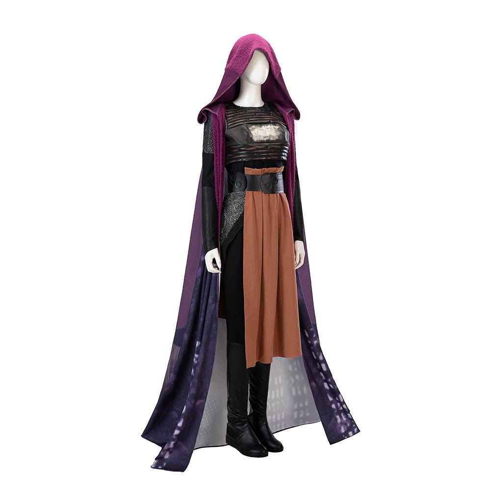 Fantasia de Cosplay Mae de Star Wars: The Acolyte - Traje Feminino para Halloween - Estrela Cosplay
