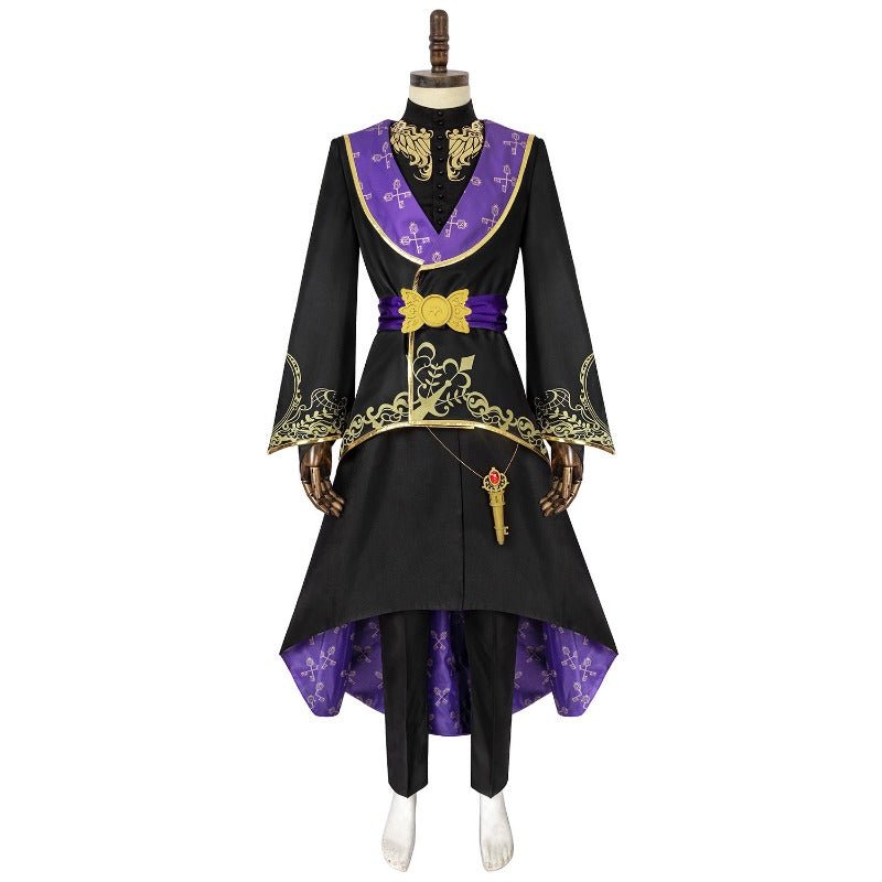 Vestido de Cerimônia Twisted Wonderland Cosplay Conjunto Completo Tamanho XL para Adultos - Estrela Cosplay