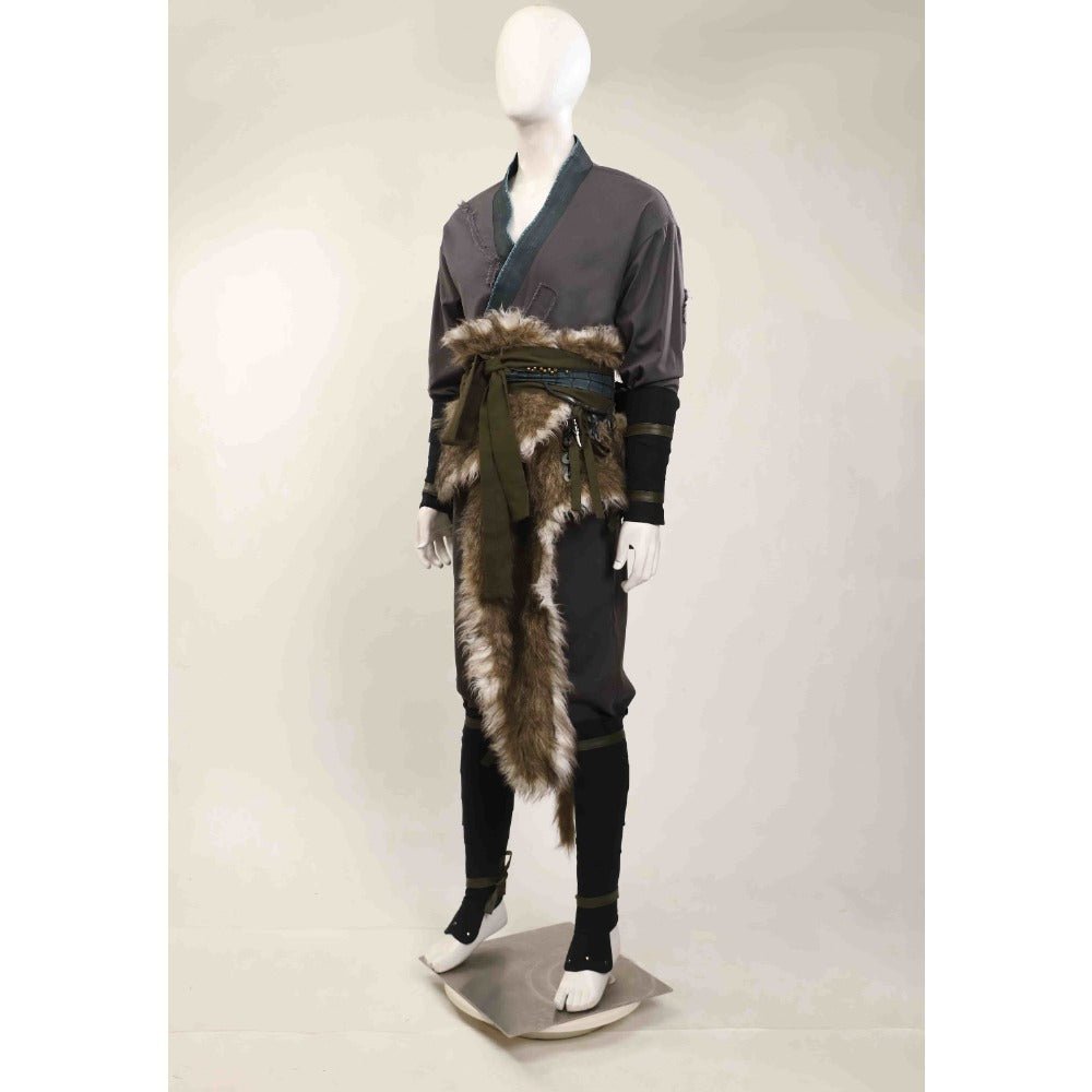 Fantasia de Cosplay Black Myth Wukong - Cinto de Pele para Adultos (Sem Cabaça e Máscaras) - Estrela Cosplay