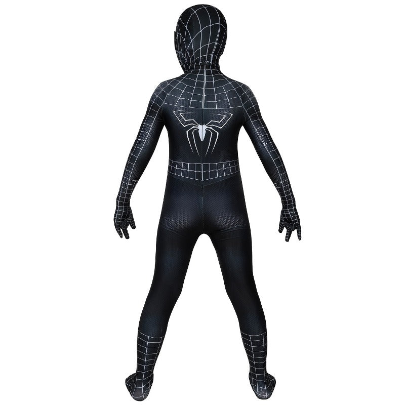 Fantasia Venom para Crianças Eddie Brock Homem-Aranha 3 Traje Impresso 3D - Estrela Cosplay