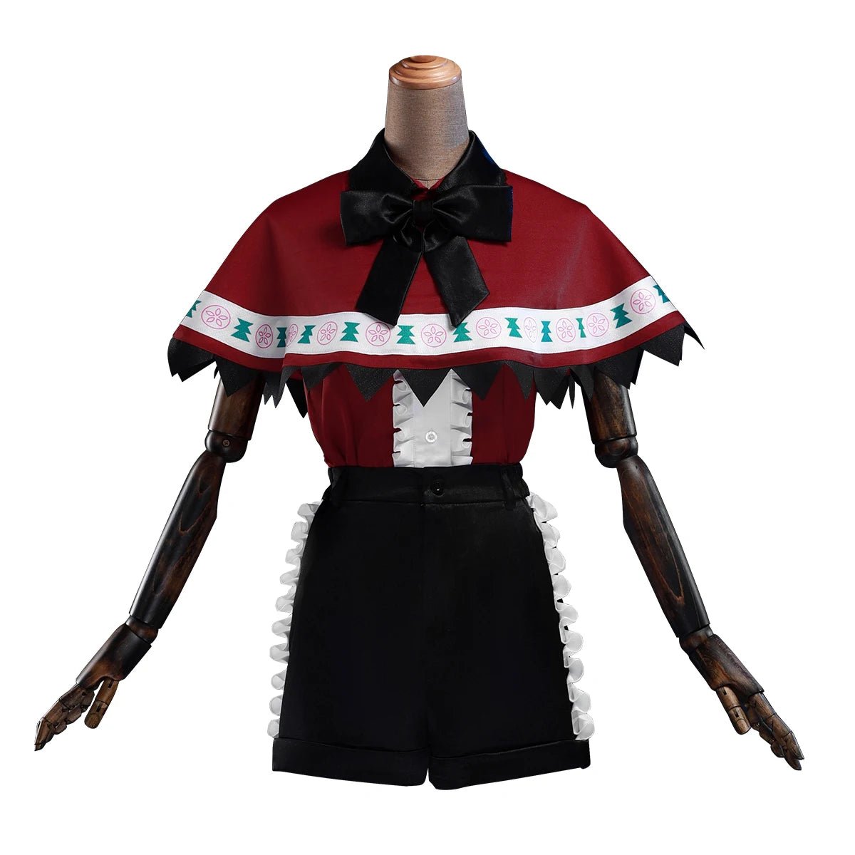 OSHI NO KO Anime Mem-Cho Fantasia Peruca Xale Shorts Rosa Fibra Sintética Halloween Natal - Estrela Cosplay