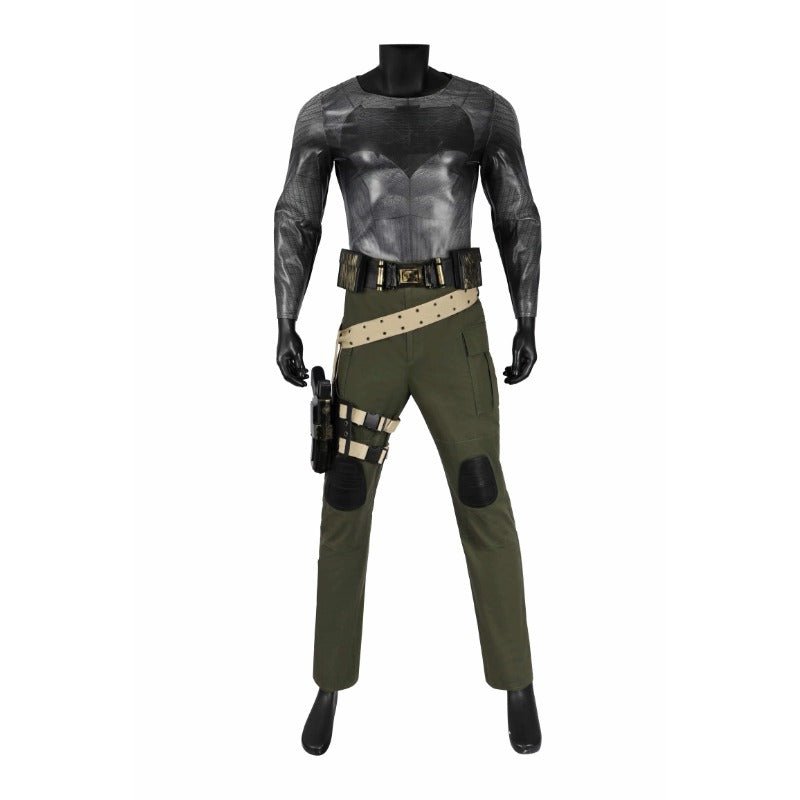 Fantasia de Cosplay Ben Affleck Batman - Casaco de Couro da Liga da Justiça - Estrela Cosplay