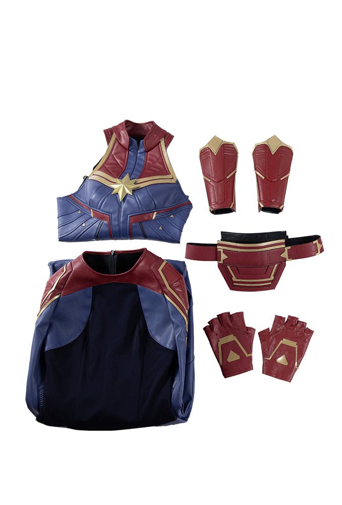 Fantasia Cosplay Captain Marvel - Réplica Oficial do Poster do Filme - Estrela Cosplay
