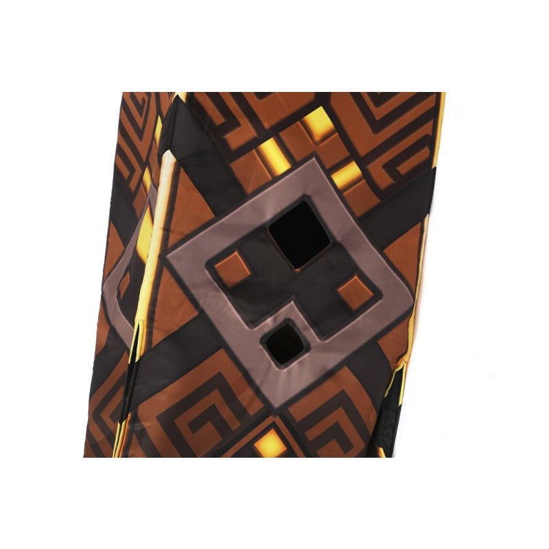 Fantasia Divertida de Zhongli – Genshin Impact Pilar de Rocha Anime Jogo Traje Halloween - Estrela Cosplay