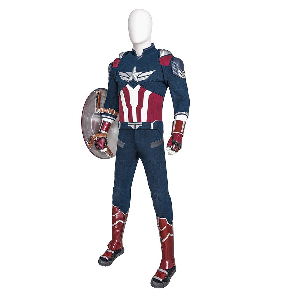 Traje Cosplay Captain America 4 - Falcon Edição Captain America - Estrela Cosplay