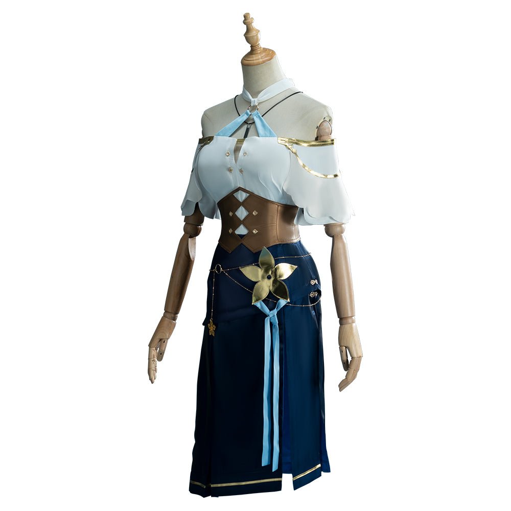 Vestido de Cosplay Klaudia Valentz de Atelier Ryza para Halloween - Estrela Cosplay