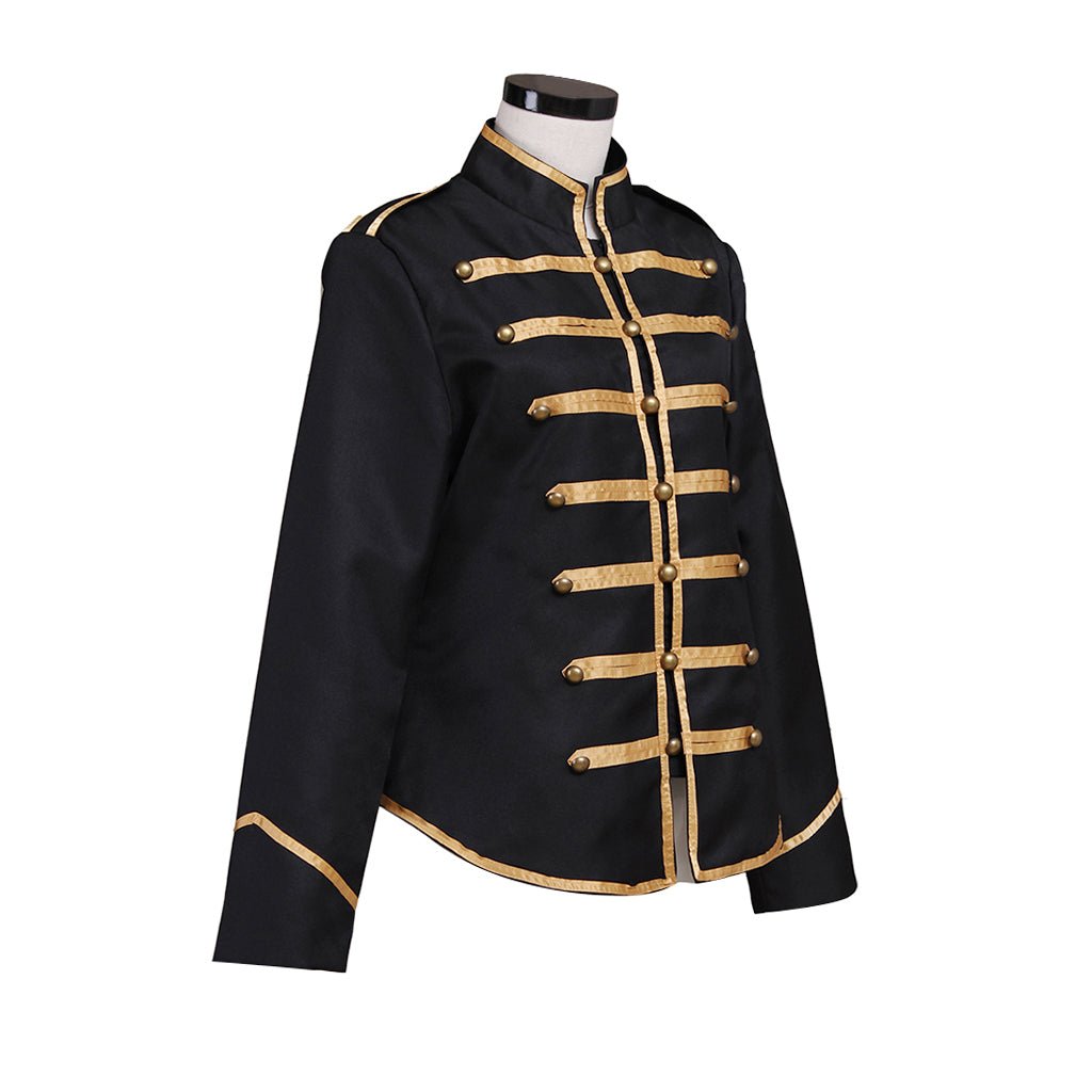 Casaco Militar Dourado e Preto para Adultos | My Chemical Romance Parade - Estrela Cosplay