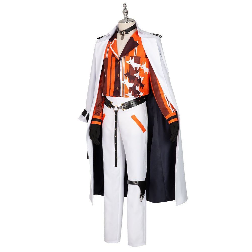 Fantasia de Cosplay Mysta Rias Vtuber para Homens - Conjunto Completo para Halloween, Natal e Ano Novo - Estrela Cosplay