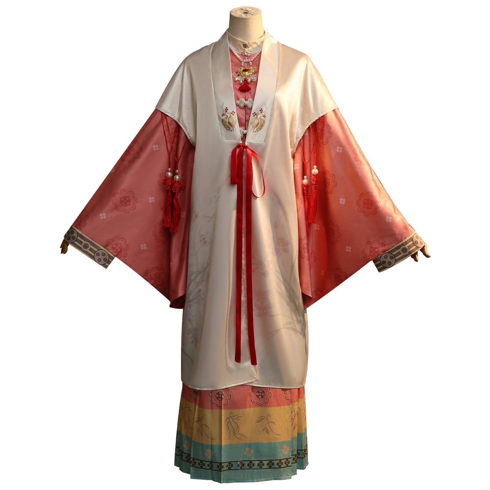 Reverse:1999 Sufi Fio Vermelho do Destino Traje Cosplay, Estilo Hanfu Antigo - Estrela Cosplay