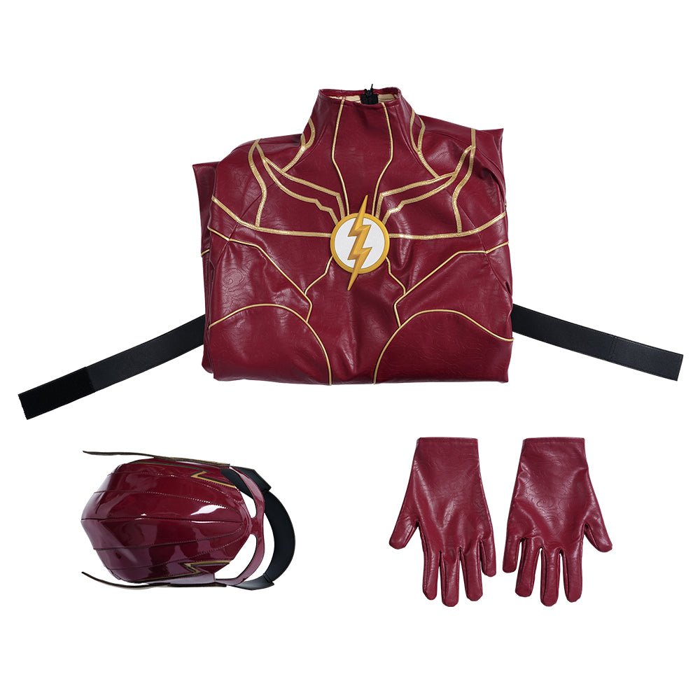 Fantasia de The Flash 2023 Halloween Cosplay Barry Allen Conjunto de Macaquinho - Estrela Cosplay
