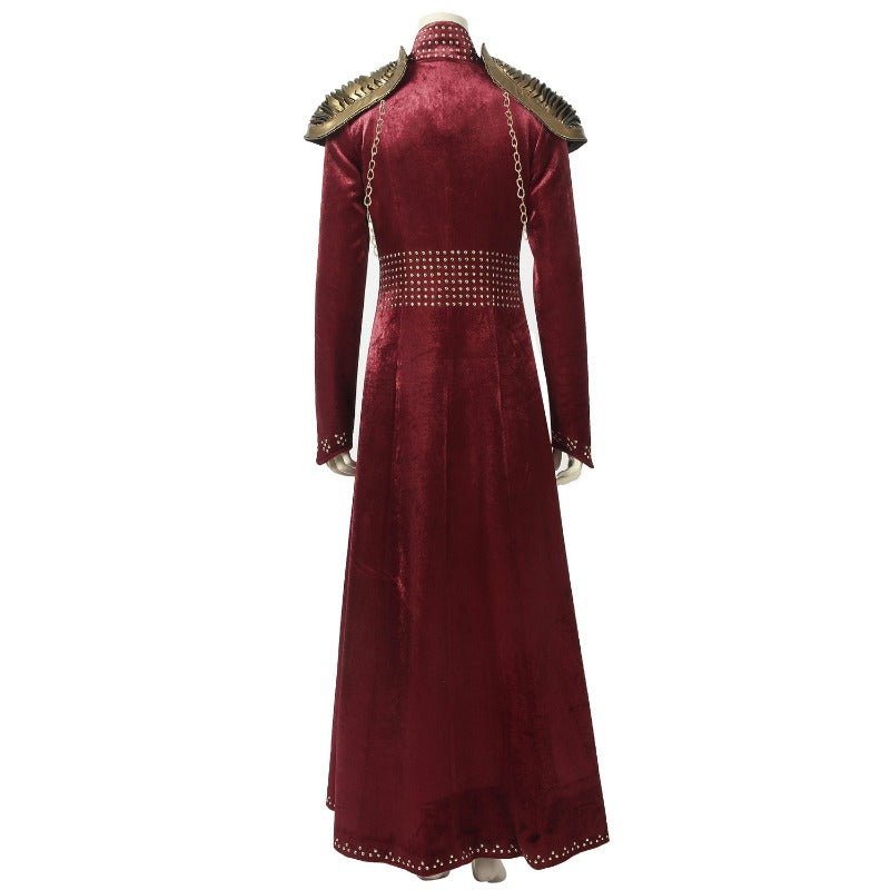 Vestido Vermelho de Cersei Lannister Cosplay | Fantasia Personalizada de Game of Thrones - Estrela Cosplay