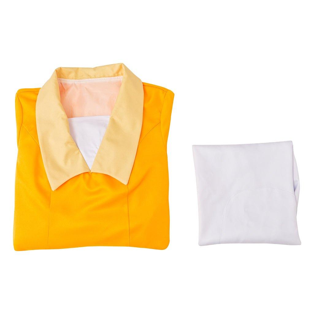 Fantasia de Empregada Doméstica para Mulheres | Vestido de Garçonete Sapo para Halloween | Fantasia Inspirada em Tiana - Estrela Cosplay