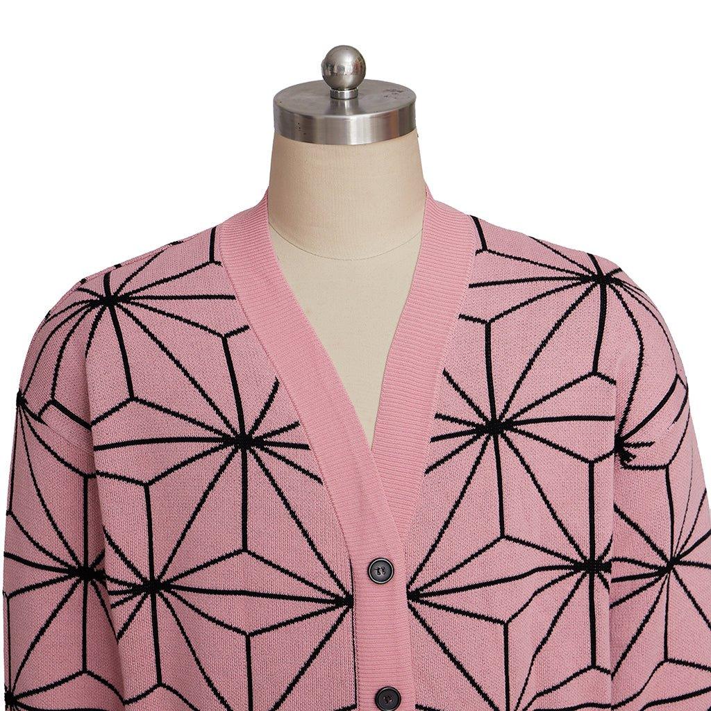 Casaco de Cosplay Kamado Nezuko de Demon Slayer | Fantasia para Halloween e Carnaval | Recriação de Anime - Estrela Cosplay