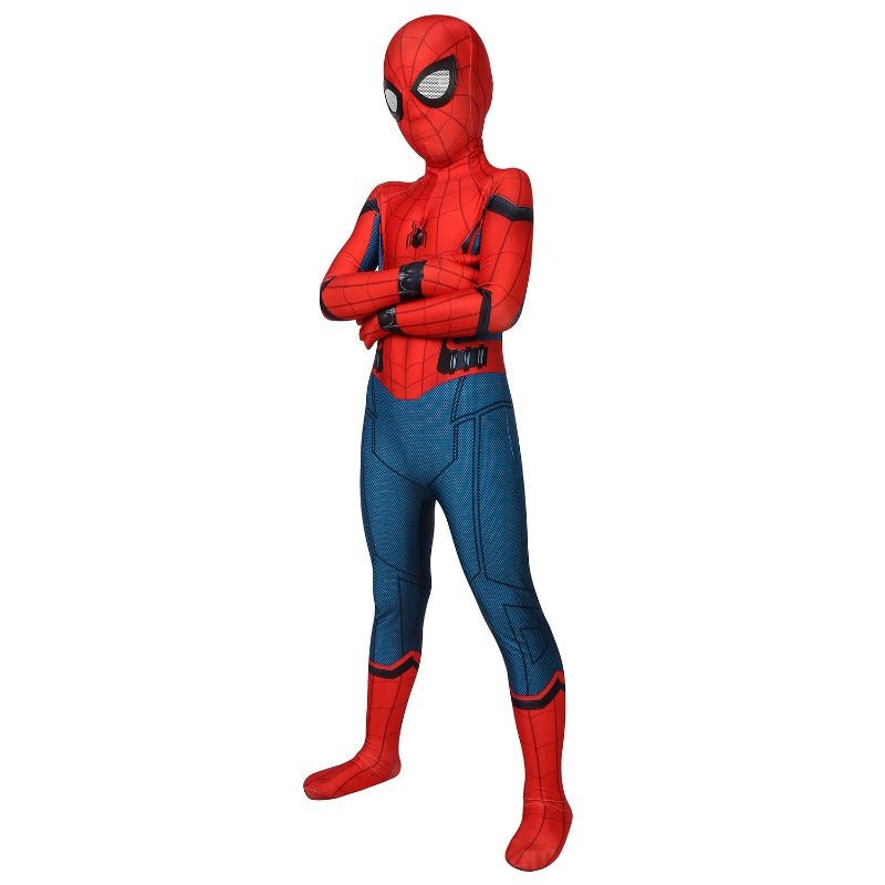 Fantasia de Criança Spider-Man Homecoming Halloween Macacão para Meninos e Meninas - Estrela Cosplay