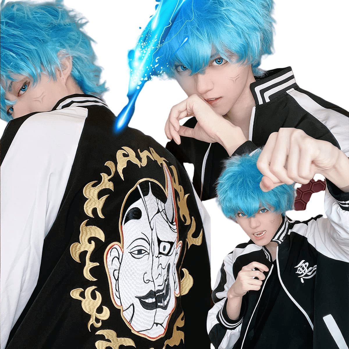 Fantasia de Cosplay Kawata Naoya e Kawata Soya - Alta Qualidade para Fãs de Anime - Estrela Cosplay