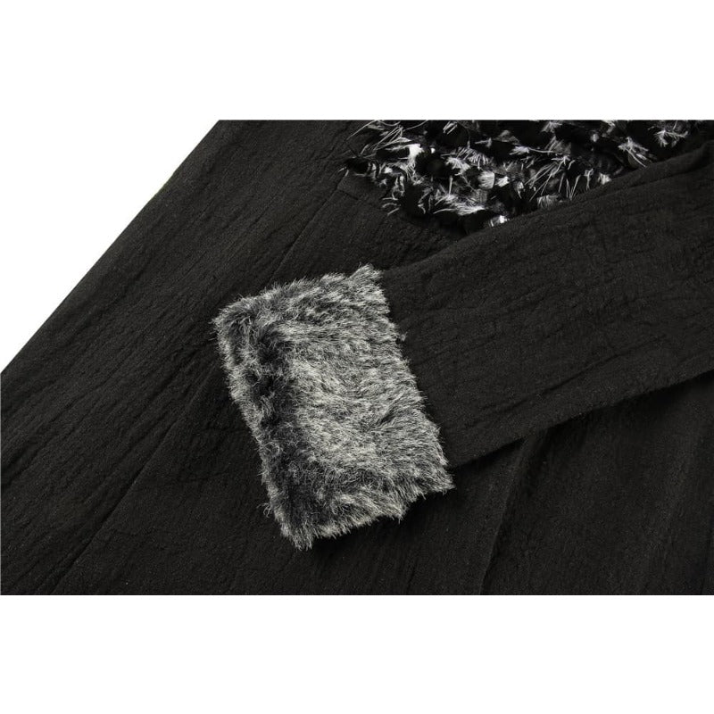 Fantasia Sansa Stark Capa de Inverno com Gola de Pele e Vestido para Mulheres Halloween - Estrela Cosplay