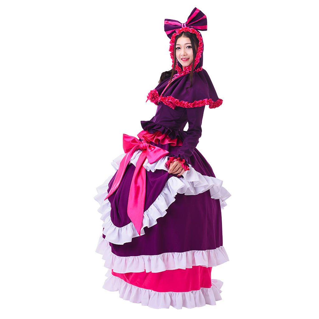 Vestido de Casamento Gótico Shalltear Bloodfallen Cosplay - Overlord Temporada 2 - Estrela Cosplay