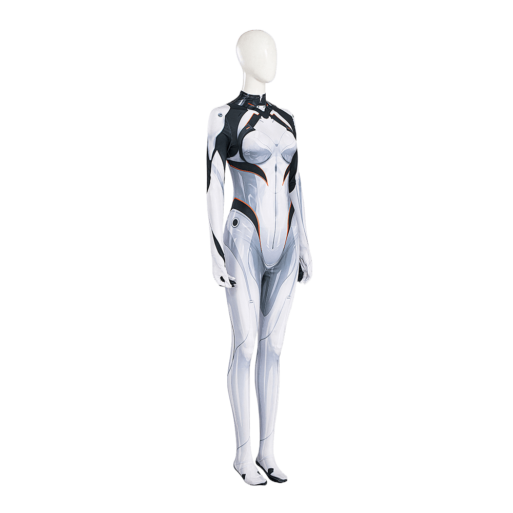 Fantasia de Cosplay Firefly de Honkai Star Rail - Uniforme Branco Feminino - Estrela Cosplay