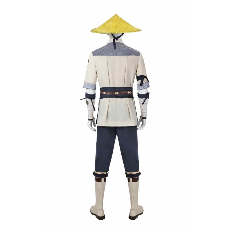 Fantasia de Raiden do Mortal Kombat 1 - Conjunto Completo Uniforme de Batalha para Halloween e Festas - Estrela Cosplay