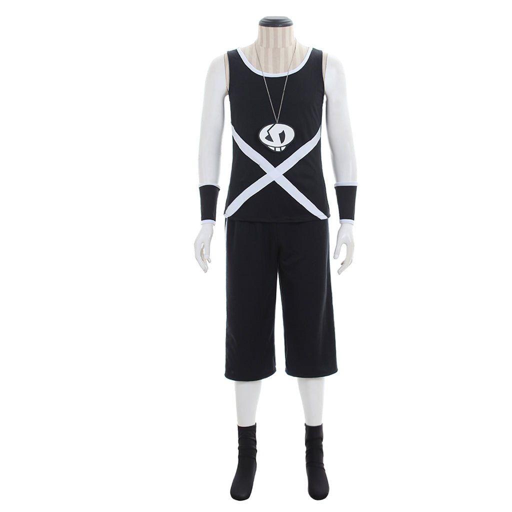 Fantasia Masculina Grunts do Team Skull – Roupa Estilo Vilão Pokémon - Estrela Cosplay